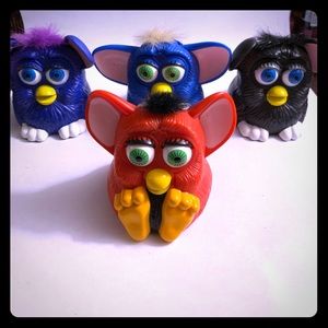 Limited 1998 McDonalds Furby hard plastic